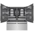 ZLINE Autograph Edition GRBITZ30472MB - 72 Inch Built-In 4-Door French Door Refrigerator