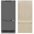 ZLINE Autograph Edition GRBITZ36G - 36 Inch Built-In Bottom-Freezer Refrigerator (Panels Not Included)