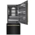 ZLINE Autograph Edition GRBITZBS36G - 36 Inch Built-In Bottom-Freezer Refrigerator