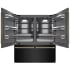 ZLINE Autograph Edition GRBITZBS72CB - 72 Inch Built-In 4-Door French Door Refrigerator