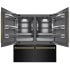 ZLINE Autograph Edition GRBITZBS72G - 72 Inch Built-In 4-Door French Door Refrigerator