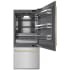 ZLINE Autograph Edition GRBITZSN36CB - 36 Inch Built-In Bottom-Freezer Refrigerator