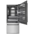 ZLINE Autograph Edition GRBITZSN36MB - 36 Inch Built-In Bottom-Freezer Refrigerator