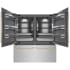 ZLINE Autograph Edition GRBITZSN72CB - 72 Inch Built-In 4-Door French Door Refrigerator