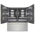 ZLINE Autograph Edition GRBITZSN72G - 72 Inch Built-In 4-Door French Door Refrigerator