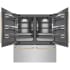 ZLINE Autograph Edition GRBITZSN72G - 72 Inch Built-In 4-Door French Door Refrigerator