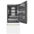 ZLINE Autograph Edition GRBITZWM36G - 36 Inch Built-In Bottom-Freezer Refrigerator