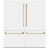 ZLINE Autograph Edition GRBITZWM72G - 72 Inch Built-In 4-Door French Door Refrigerator