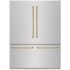 ZLINE Autograph Edition GRBIVZ30460CB - 60 Inch Built-In 4-Door French Door Refrigerator