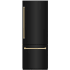 ZLINE Autograph Edition GRBIVZBS30CB - 30 Inch Built-In Bottom-Freezer Refrigerator