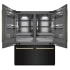 ZLINE Autograph Edition GRBIVZBS60G - 60 Inch Built-In 4-Door French Door Refrigerator