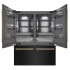 ZLINE Autograph Edition GRBIVZBS60G - 60 Inch Built-In 4-Door French Door Refrigerator