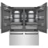 ZLINE Autograph Edition GRBIVZSN60MB - 60 Inch Built-In 4-Door French Door Refrigerator