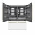 ZLINE Autograph Edition GRBIVZWM60CB - 60 Inch Built-In 4-Door French Door Refrigerator