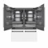 ZLINE Autograph Edition GRBIVZWM60MB - 60 Inch Built-In 4-Door French Door Refrigerator