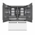 ZLINE Autograph Edition GRBIVZWM60MB - 60 Inch Built-In 4-Door French Door Refrigerator