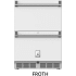 Hestan GRFR24WH - Outdoor Refrigerator and Freezer Drawer with 5.2 cu. ft. Storage Capacity