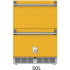 Hestan GRFR24YW - Outdoor Refrigerator and Freezer Drawer with 5.2 cu. ft. Storage Capacity
