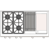Capital Precision Series GRT484BGN - Cooktop