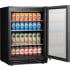 Frigidaire Gallery Series GRYB5426AS - Product - Open / Loaded 185 Can Beverage Center Stainless Steel GRYB5426AS
