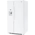 GE GSS25GGPWW - 36 Inch Side-by-Side Refrigerator Angle