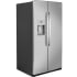 GE GSS25IYNFS - Three Quarter View Stainless Steel