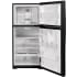 GE GTS19KGNRBB - GE® 30 Inch Freestanding Top Mount Refrigerator 19.1 Cu. Ft. Top-Freezer Refrigerator