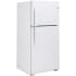 GE GTS19KGNRWW - 30 Inch Freestanding Top Freezer Refrigerator Angle View