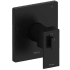 Rohl Kubik TUS45BK - Kubik Single Lever Handle Thermostatic &amp; Pressure Balance Trim with 5 Functions (Shared) in Black