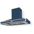 La Cornue CornuFé 110 Étoilé Colors H1HP - 43 Inch Wall Mount Chimney Range Hood with 600 CFM