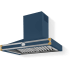 La Cornue CornuFé 90 Étoilé Colors H9HF - 36 Inch Wall Mount Chimney Range Hood with 600 CFM