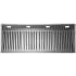 BlueStar Hampton Designer Series HA060MLPLTDCF - 60 Inch Wall Mount Range Hood with 3-Speed + Booster in Bottom View