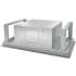 Best HBC1 Series HBC143ESS - 43 Inch Ceiling Mounted Range Hood