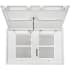 Best HBC1 Series HBC143EWH - 43 Inch Ceiling Mounted Range Hood