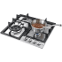 Haier HCC2230AGS - The front-right burner has a maximum output capacity of 3,400 BTUs which is perfect for low temperature simmering.