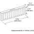 Bosch HDDFILTUC - Dimension Guide