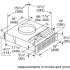 Bosch HDDREC5UC - Dimension Guide