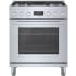 Bosch 800 Series HDS8055U - 800 Series Dual Fuel Freestanding Range 30-inch Stainless Steel