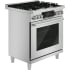 Bosch 800 Series HDS8057U - 800 Series Dual Fuel Freestanding Range 30-inch Stainless Steel