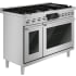 Bosch 800 Series HDS8857UC - 800 Series Dual Fuel Freestanding Range 48-inch Stainless Steel