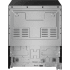 Bosch 100 Series HEF1050MU - 30 Inch Slide-In Electric Range in Rear View