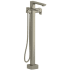 Rohl Equinox™ TEQ39BN - Equinox™ Thermostatic Single Hole Floor Mount Tub Filler Trim in Brushed Nickel