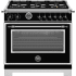 Bertazzoni Heritage Series HER366BCFEPNETLP - 36 Inch Freestanding Dual Fuel Range