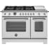 Bertazzoni Heritage Series HER486BTFGMXT - 48 Inch Freestanding Gas Range