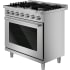 Bosch 500 Series HGS5657UC - 500 Series Gas Freestanding Range 36-inch Stainless Steel
