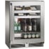 Perlick Signature Series HH24BM43RL - 24 Inch Built-In Undercounter Single Zone Beverage Center in Front View