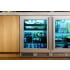 Perlick Signature Series HH24BM43RL - 24 Inch Built-In Undercounter Single Zone Beverage Center in Lifestyle View