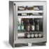 Perlick Signature Series HH24BS43R - Signature Series Stainless Steel Glass Door 24 Inch 3.1 Cu. Ft. Capacity Built-In Beverage Center