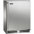 Perlick Signature Series HH24RS41RL - Indoor Shallow Depth Refrigerator Solid Stainless Steel Door with Factory Installed Lock