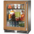 Perlick Signature Series HH24RS44LL - Front View - Factory Installed Lock